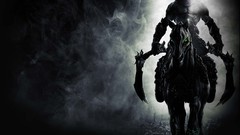 Death monochrome darksiders darksiders 2 artwork video games 