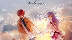 Death white orange Anime lovers anime girls angel beats beats 