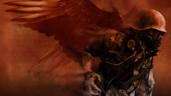 Death wings wide soldier