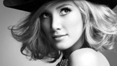 Delta goodrem grayscale singers