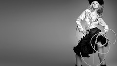 Delta goodrem monochrome greyscale