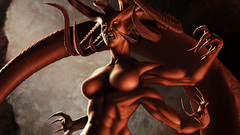 Demon diablo hell witch
