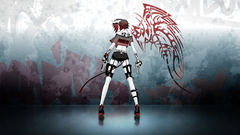 Demons horns graffiti Anime