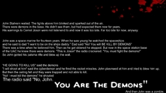 Demons stupidity dark text