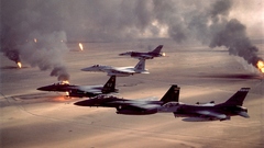Deserts Iraq planes f-15