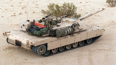 Deserts tanks armor m1