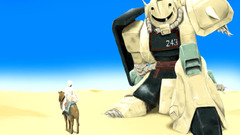 Desertzaku Manga Anime