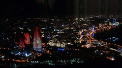 Design architecture buildings Baku Azerbaijan futuristic flame 