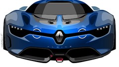 Design concept art sketches Renault Alpine A110-50 Renault 
