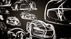 Design concept art sketches Renault Alpine A110-50 Renault 