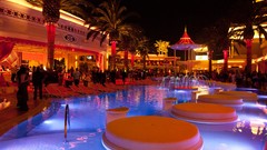 Design neon lighting lounge bar architecture night club