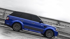 Design Range Rover blue cars Cosworth A Kahn Design