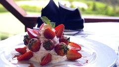 Desserts strawberries