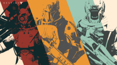 Destiny (video game) warlocks titans hunter collage digital art