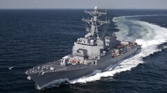 destroyer ship Arleigh Burke Class Destroyer military Sea