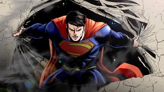 Destruction superman cracks fan art superheroes dc comics Man 