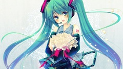 Detached sleeves vocaloid hatsune