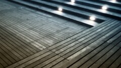 detailed wooden surface planks lights architecture