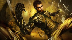 Deus ex adam jensen deus ex human revolution artwork