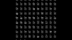 Diagram squares grayscale
