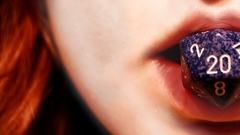 Dice lips mouth dungeons