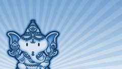 Diety blue Hinduism Ganesha