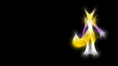 Digimon black background