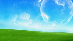 Digital art alien landscapes