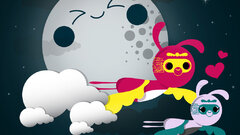 digital art artwork fantasy art cartoon clouds moon 2010 (Year)