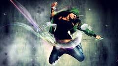 digital art dancer Men shapes artwork hoods