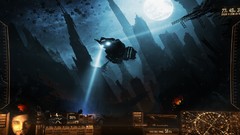 Digital art post-apocalyptic aftermath