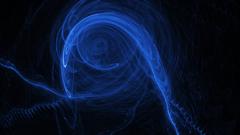 Digital whirlpool abstract