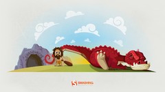 Dinner Dinosaurs drawings Dinosaur Comics caveman Smashing 