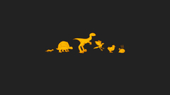 Dinosaurs chicken funny Evolution