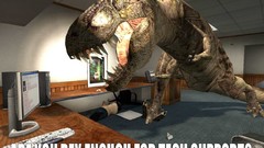 Dinosaurs funny Technology Tyrannosaurus