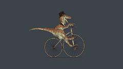 Dinosaurs funny top hat