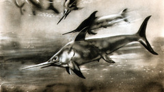 Dinosaurs prehistoric Ichthyosaurus Zdenek