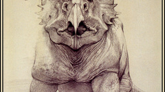 Dinosaurs sketches drawings triceratops