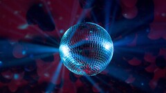 disco balls balls lights reflection