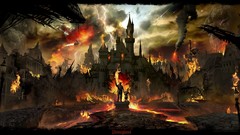 Disneyland digital art post-apocalyptic Alex Ruiz