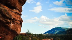 Distance valleys rocks Colorado