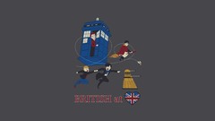 Doctor Who British harry potter tardis daleks Snitch Sherlock 
