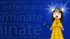 Doctor Who daleks azumanga