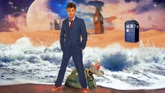 Doctor Who the doctor tardis david tennant Tenth Doctor