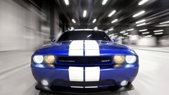 Dodge Challenger SRT stripes
