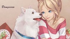 Dogs Anime anime girls dong xiao