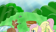 Dogs my little pony Fluttershy Winona