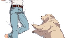 Dogs Sky High golden retriever dakimakura Tiger And Bunny Keith 