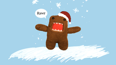Domo Christmas kun Christmas