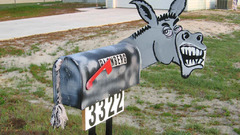 Donkey mailbox bumping )